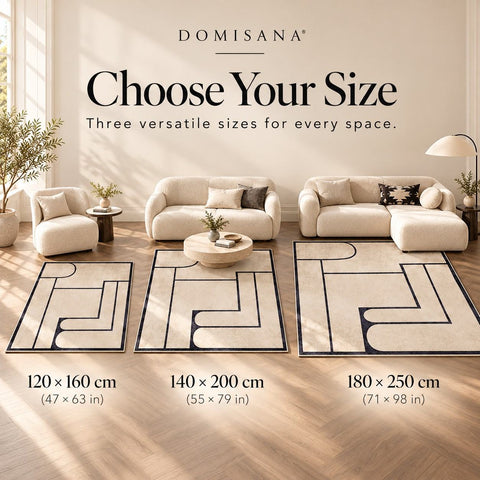 Modern Geometric Living Room Rug