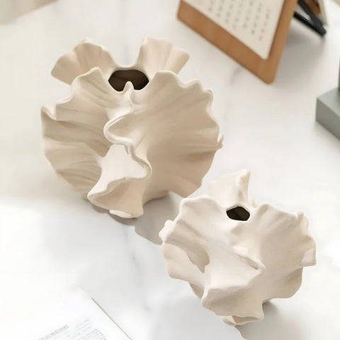 Corvina Coral Ceramic Vase