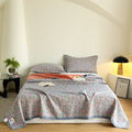 Cotton Elegant Floral Soft Gauze Quilt 11