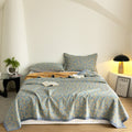 Cotton Elegant Floral Soft Gauze Quilt 2