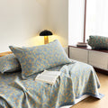 Cotton Elegant Floral Soft Gauze Quilt 6