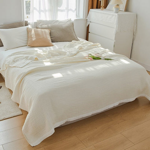 Deluxe Muslin Cotton Multi-Layer Blanket 1