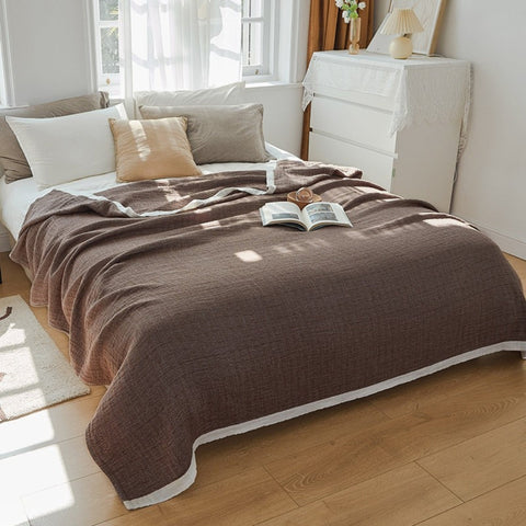 Deluxe Muslin Cotton Multi-Layer Blanket 2