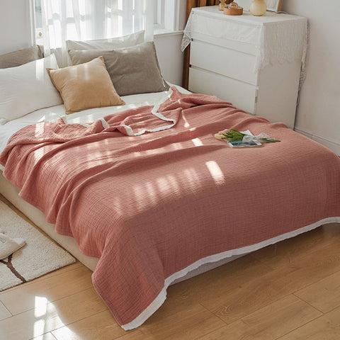 Deluxe Muslin Cotton Multi-Layer Blanket 3
