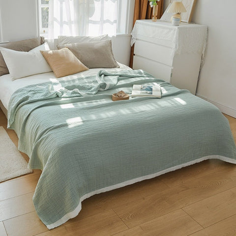 Deluxe Muslin Cotton Multi-Layer Blanket 5