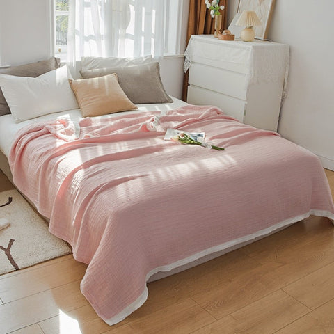 Deluxe Muslin Cotton Multi-Layer Blanket 6