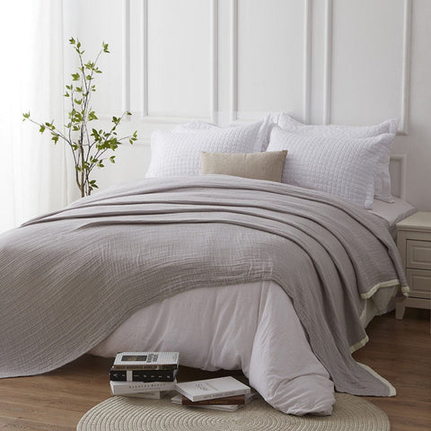 Deluxe Muslin Cotton Multi-Layer Blanket 7