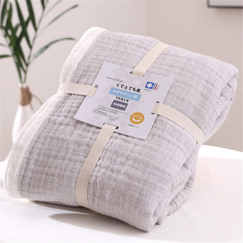 Deluxe Muslin Cotton Multi-Layer Blanket 8