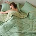 Elegant Retro Cotton Jacquard Summer Quilt 0