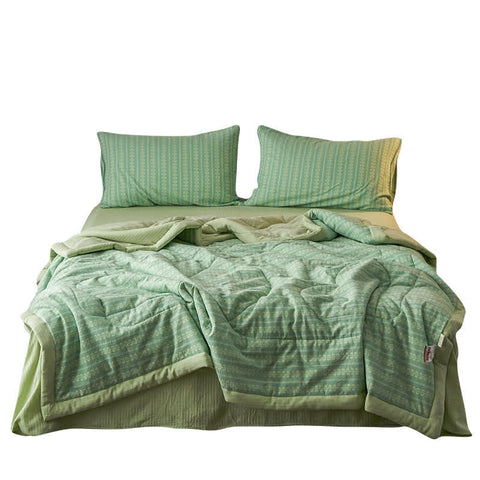 Elegant Retro Cotton Jacquard Summer Quilt 7