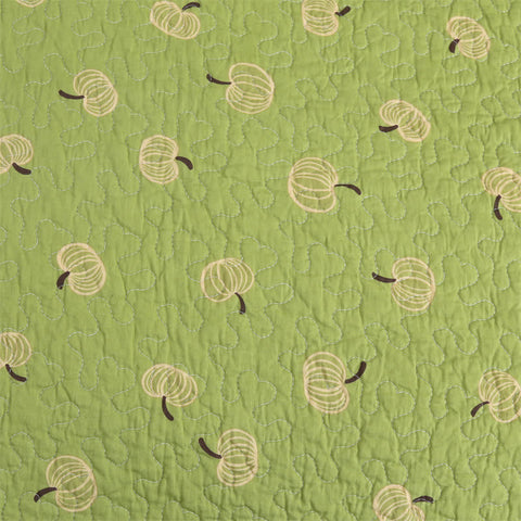 Fresh Orange Print Cotton Quilt 4