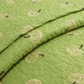 Fresh Orange Print Cotton Quilt 5