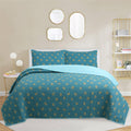 Fresh Orange Print Cotton Quilt 7