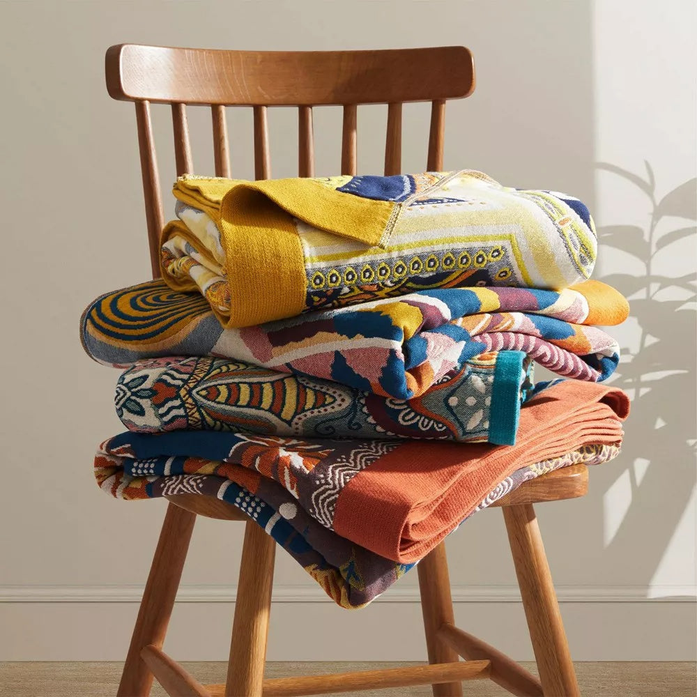 SUNBURST COTTON BLANKET