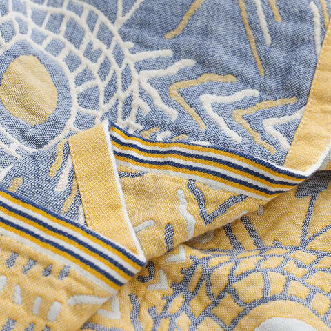 Geometric Pattern Soft Cotton Reversible Quilt 6