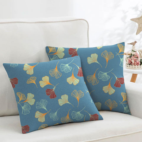 Ginkgo Leaf Cotton Pillowcase Set (2PCS)