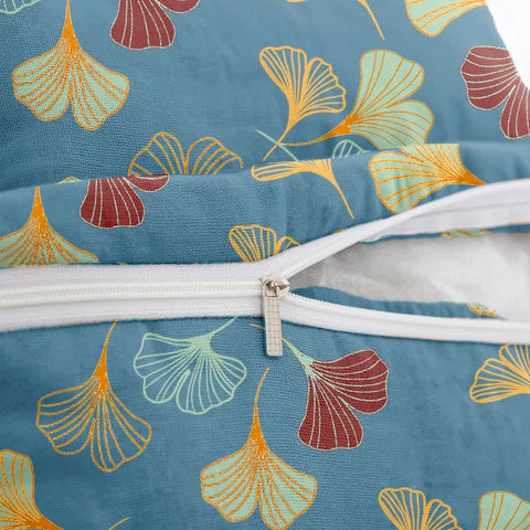 Ginkgo Leaf Cotton Pillowcase Set (2PCS)