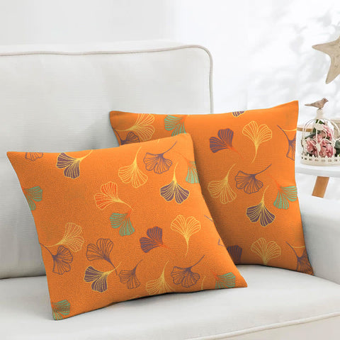 Ginkgo Leaf Cotton Pillowcase Set (2PCS)