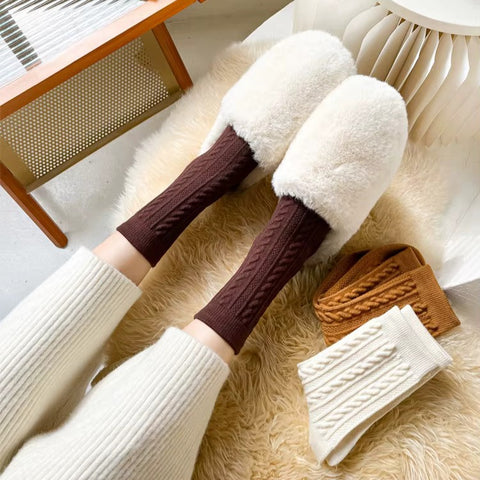 Nordic Cozy Mid-Calf Socks