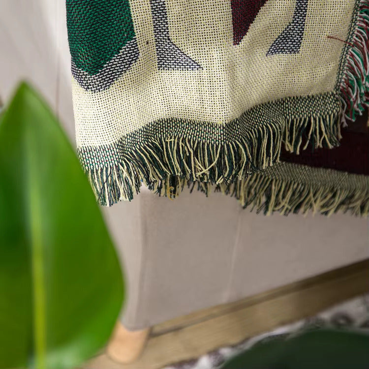 TERRA AZUL TRIBAL THROW