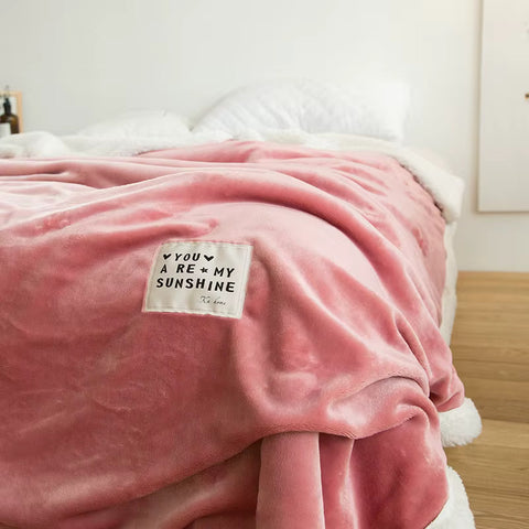 Warm Embrace Sherpa Throw Blanket