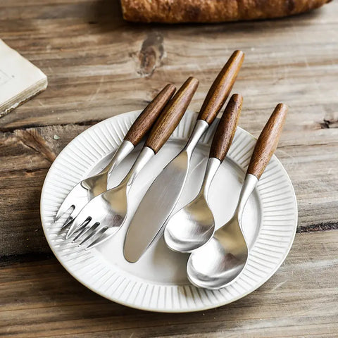 Norden Log-Handle Cutlery Set