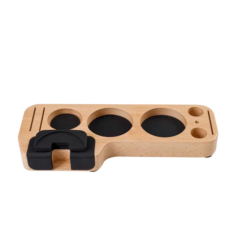 Espresso Tamp Station - Wood Coffee Tamper