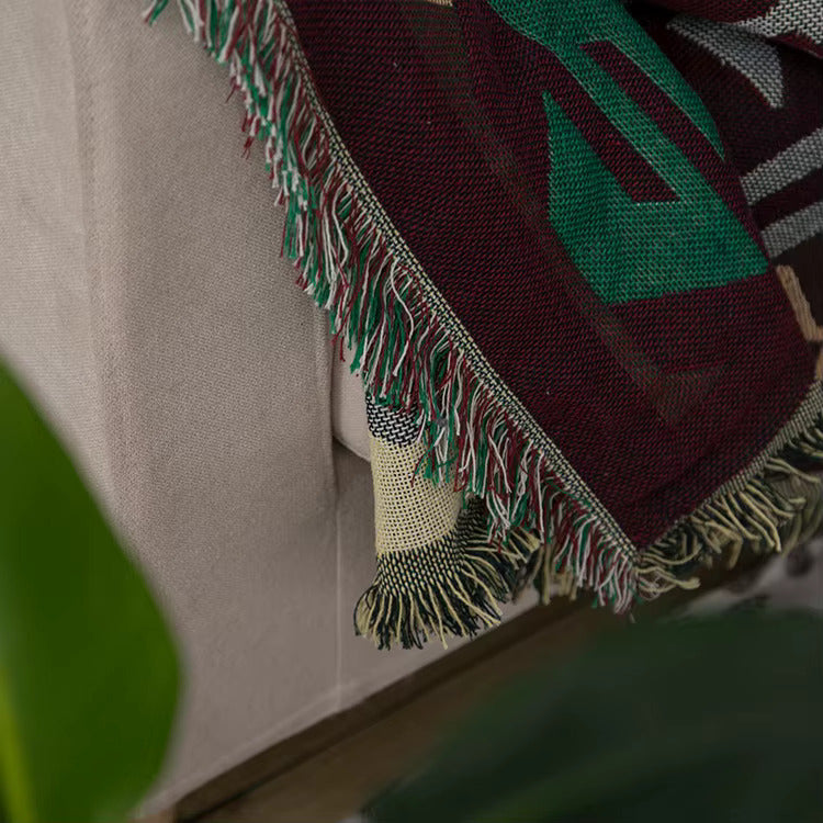 TERRA AZUL TRIBAL THROW