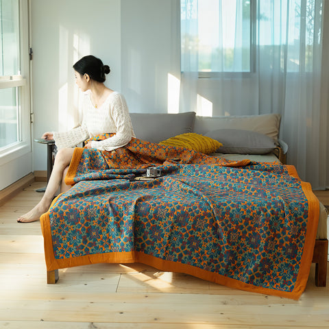 Nehari Cotton Reversible Quilt