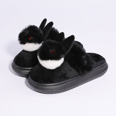 Women's Bunny Slippers - Warm, Super Plush Winter Essential
