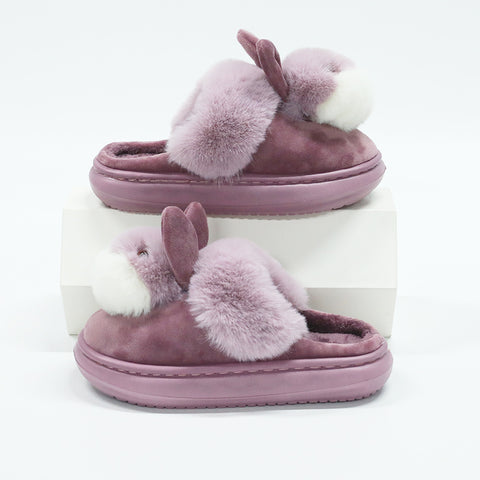 Women's Bunny Slippers - Warm, Super Plush Winter Essential