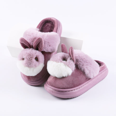 Women's Bunny Slippers - Warm, Super Plush Winter Essential