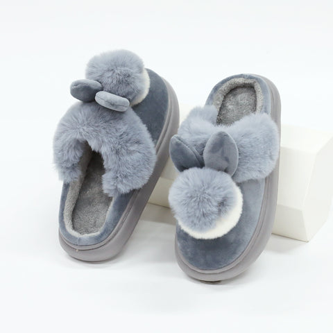 Women's Bunny Slippers - Warm, Super Plush Winter Essential