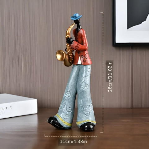 Jazz Musical Band Resin Figurine 10