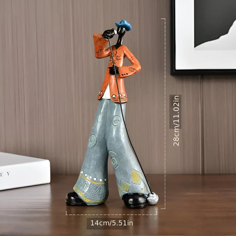 Jazz Musical Band Resin Figurine 7
