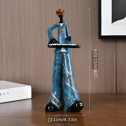 Jazz Musical Band Resin Figurine 8