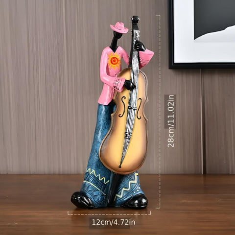 Jazz Musical Band Resin Figurine 9