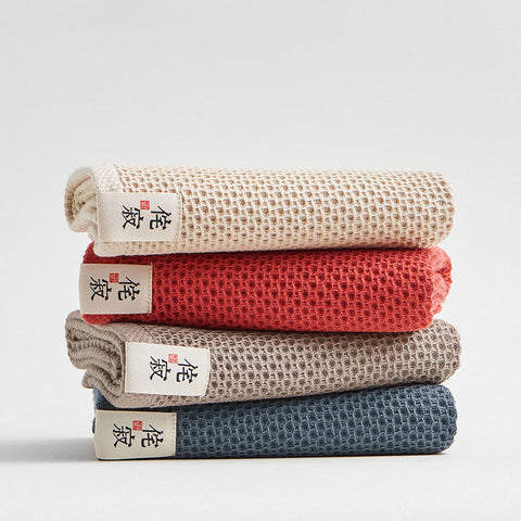 Ownkoti Pure Cotton Drying Dish Towel (4PCS) 1