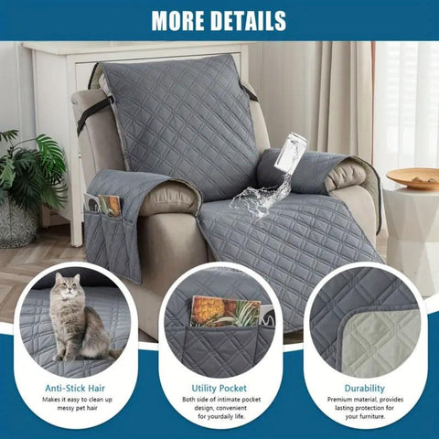 Waterproof Recliner Slipcover Pet Protection