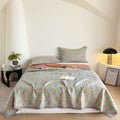 Pure Cotton Elegant Leaf Gauze Quilt 1