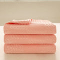 Pure Cotton Waffle Texture Lightweight Quilt 6
