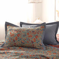 Retro Flower Pure Cotton Reversible Quilt 4