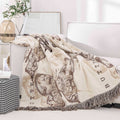 Rustic Butterfly Cotton Gauze Lightweight Quilt 3