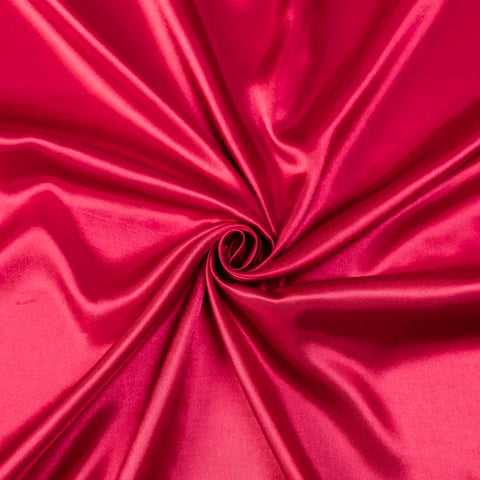 Luxury Wine Red Satin Bedding & Bed Sheet Set