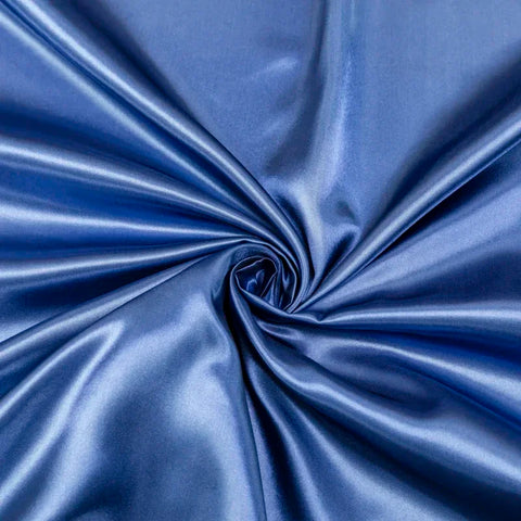 Luxury Royal Blue Satin Bedding & Bed Sheet Set