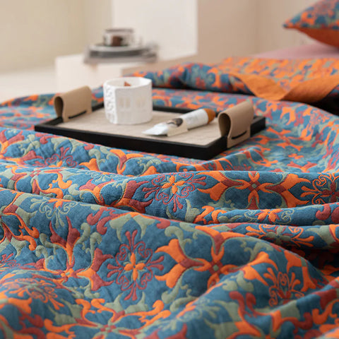 Nehari Cotton Reversible Quilt