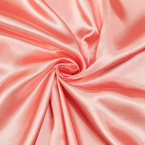 Luxury Blush Pink Satin Bedding & Bed Sheet Set