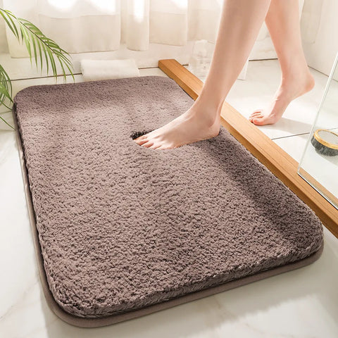 Super Absorbent Plush Bath Mat