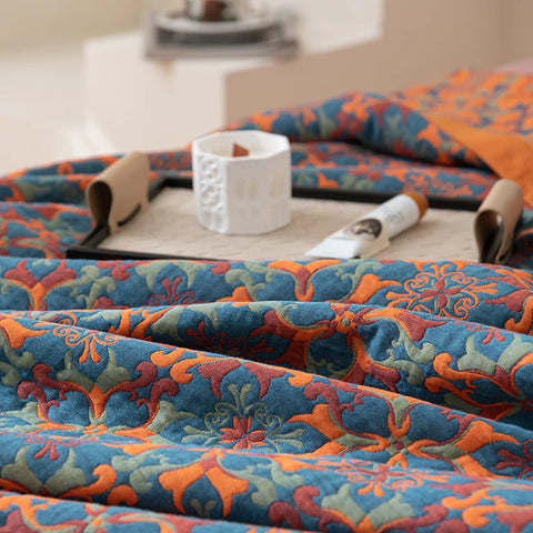 Nehari Cotton Reversible Quilt