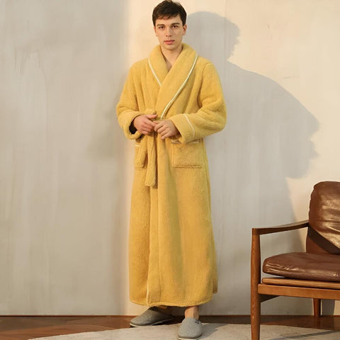 Plush Bathrobe for Men and Women